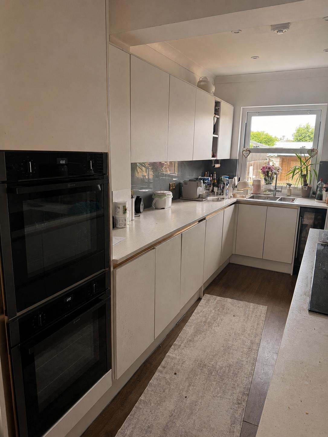 Kitchen before cleaning